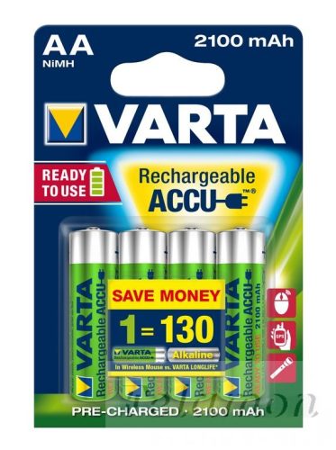 Varta Tölthető AA 2100mAh 4db