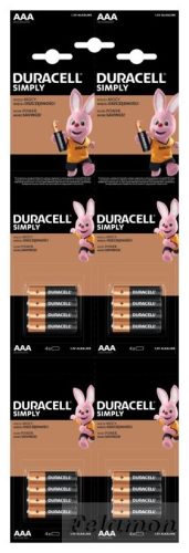 Duracell Kartella AAA 4x4