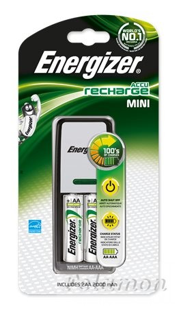 Energizer Mini töltő + 2AA 2000mAh