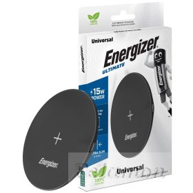 Energizer Vezeték Nélküli Töltő Pad 15W + Kábel Fekete