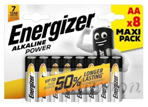 Energizer Alkaline Power AA 8db