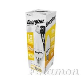 ENERGIZER LED GYERTYA E14 4,9W (40W) 470lumen, 3000K 