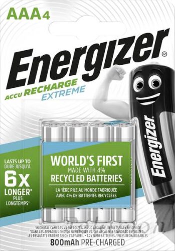 Energizer akkumulátor  4AAA  800mAh