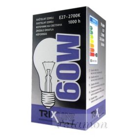 Hagyományos 230V/60W Trixline izzó 