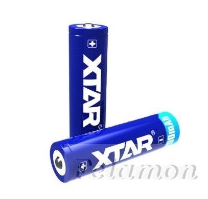 XTAR 18650 Li-ion akku védelemmel 2200mAh