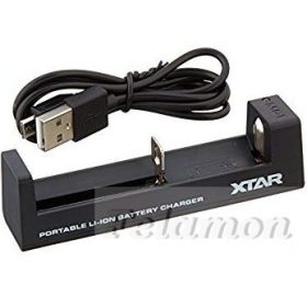 XTAR MC1 akkutöltő 1db lithium akkuhoz