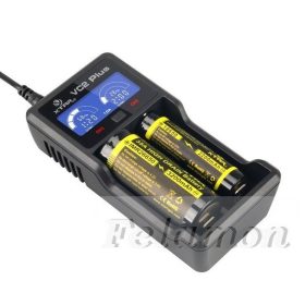   XTAR VC2 PLUS akkutöltő 2db akkuhoz (Li-ion,Ni-Mh,Ni-Cd)+Powerbank