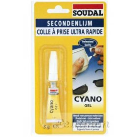 Soudal pillanatragasztó gél